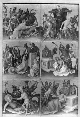 Altar mit Apostelmartyrien — Flügel mit Apostelmartyrien