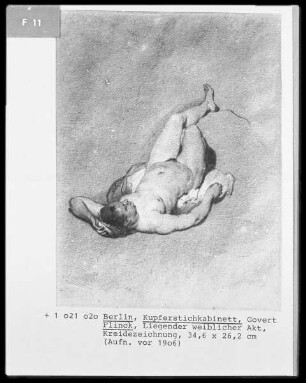 Liegender weiblicher Akt