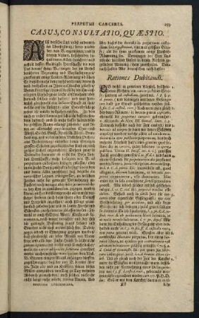 258-282, Responsum XXXI. Perpetui carceres - Responsum XXXV. Valor Monetarum