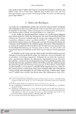 5. Motive der Beteiligten