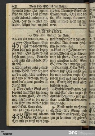 Reise-Lieder.