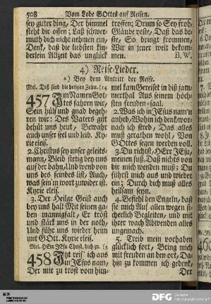 Reise-Lieder.