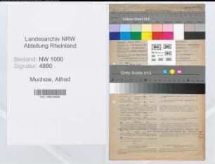Entnazifizierung Alfred Muchow, geb. 28.08.1887 (Maschinenschlosser)