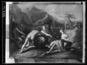 Neptun mit Quellgottheiten