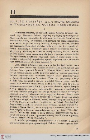 2: Rysunki Canaletta w Warszawskiem Muzeum Narodowem