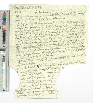 Brief an Franz Claudius in Pforta
