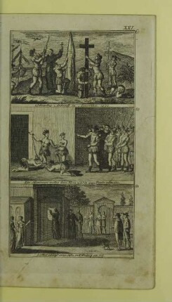 63. Luther schlägt seine Sätze in Wittenberg an. 1517
