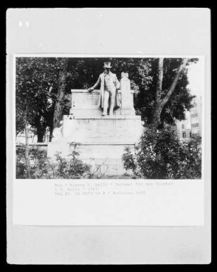 Denkmal für den Dichter G. G. Belli