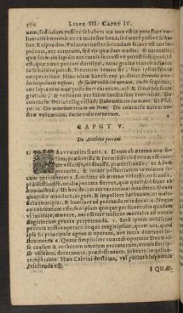 Caput V. De Authore peccati.
