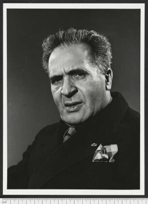 Porträtaufnahme Bruno Walter