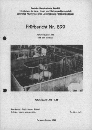 Abferkelbucht L 146