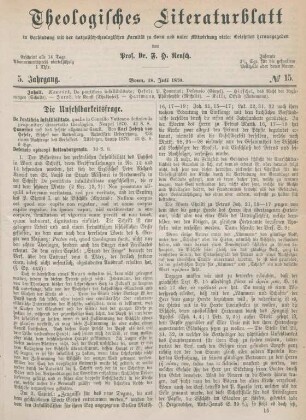 569-581 Die Unfehlbarkeitsfrage