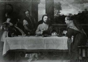 Christus, das Brot brechend
