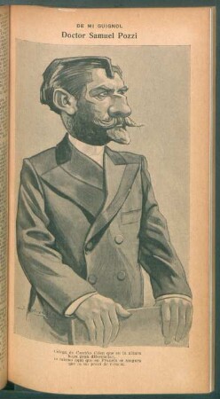 Doctor Samuel Pozzi - [Caricatura] : De mi Guignol