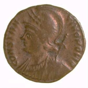 Münze, Follis, 332 - 333