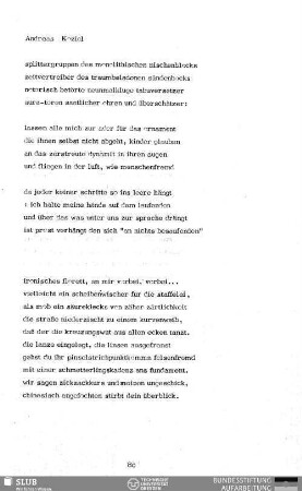 Ironisches Florett