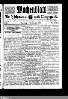 Wochenblatt für Zschopau und Umgegend : Zschopauer Tageblatt u. Anzeiger