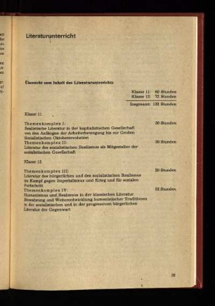 Literaturunterricht