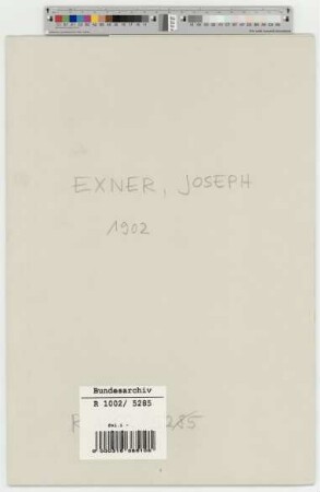 Exner, Joseph, Arbeiter