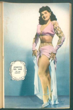 Josefina del Mar (del cine argentino) - [Fotografía]