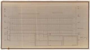 Physikalische Institute der Universität Köln: Kernphysik Fassade Ost, 1:50