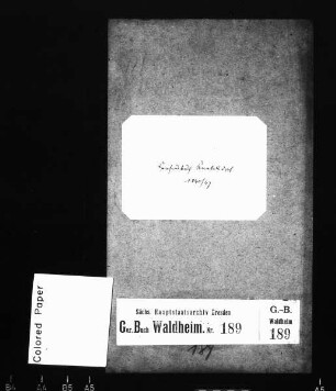 Konsensbuch von Knobelsdorf (bei Döbeln)