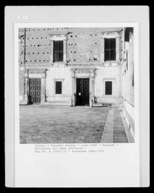 Palazzo Ducale — Fassade