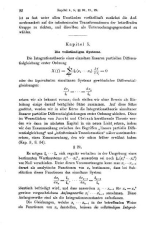 Kapitel 5. Die vollständigen Systeme.
