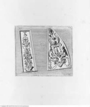 Memorie concernenti la città di Urbino dedicate alla Sagra Real Maestà di Giacomo III Re della Gran Bretagna, Tafel 72.: Stuckaturen des Gewölbes der Cappella di Guidobaldo von Federico Brandani (Urbino, Palazzo Ducale)