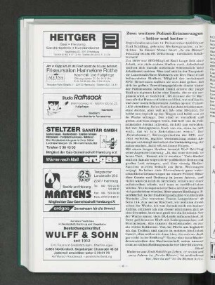 Zwei weitere Polizei-Erinnerungen - bitter und heiter -