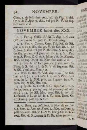 46-55, November; December