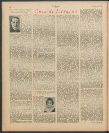 Guía de lecturas
