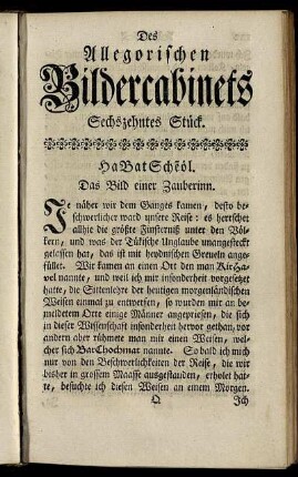 Sechszehntes Stück