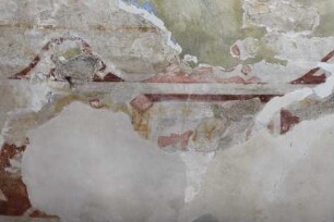 Szenen aus Heiligenlegenden — Malerei an der südlichen Tonnenwand — Wandbild