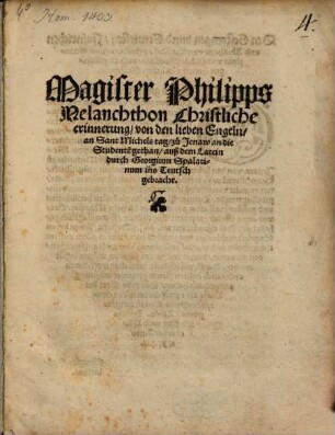 Christliche erinnerung von den lieben Engeln