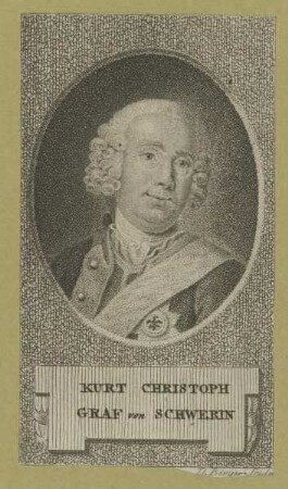 Bildnis von Kurt Christoph Graf von Schwerin