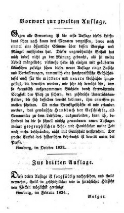 Zur dritten Auflage