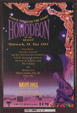 Homodeon : Dance trough the night in to heaven