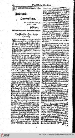Breßlauische Executions-Ordnung