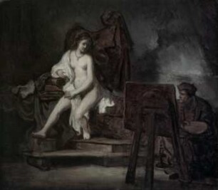 Das Atelier des Künstlers
