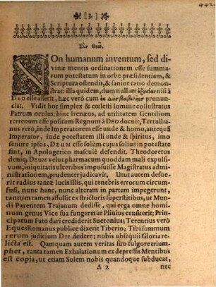 Dissertatio theologico-politica ex 1. Sam. VIII. de iure regio