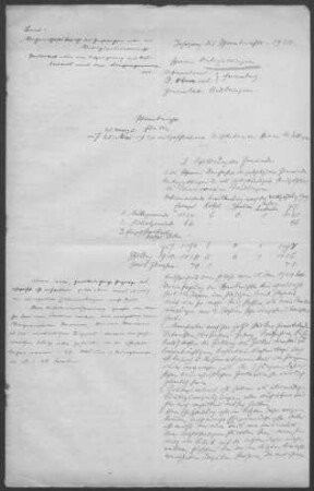 Unterjettingen mit Sindlingen: Pfarrbericht 1924