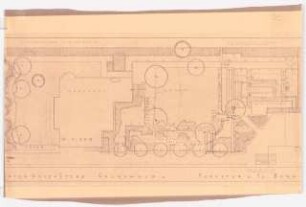 Garten Koschitzky, Berlin-Grunewald: Entwurfsplan 1:100