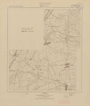 0608-44 Storkow ; Bezirke Potsdam, Neubrandenburg