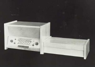 Braun Tischsuper „G 11 RC 60“ und Plattenspieler „G 12"