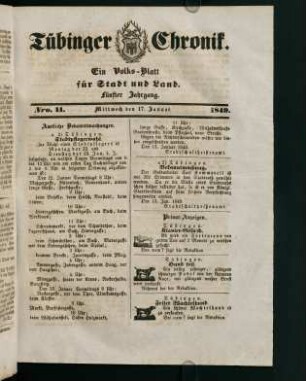 43-64, 17. Januar (Nro. 11) - 23. Januar (Nro. 15)