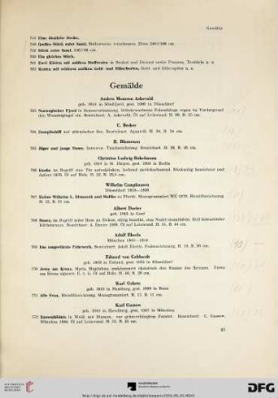 Gemälde (Nr. 763-785)
