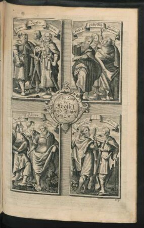 Abbildung der Apostel und Jünger Jesu Christi
