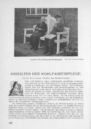 Anstalten der Wohlfahrtspflege