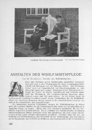 Anstalten der Wohlfahrtspflege